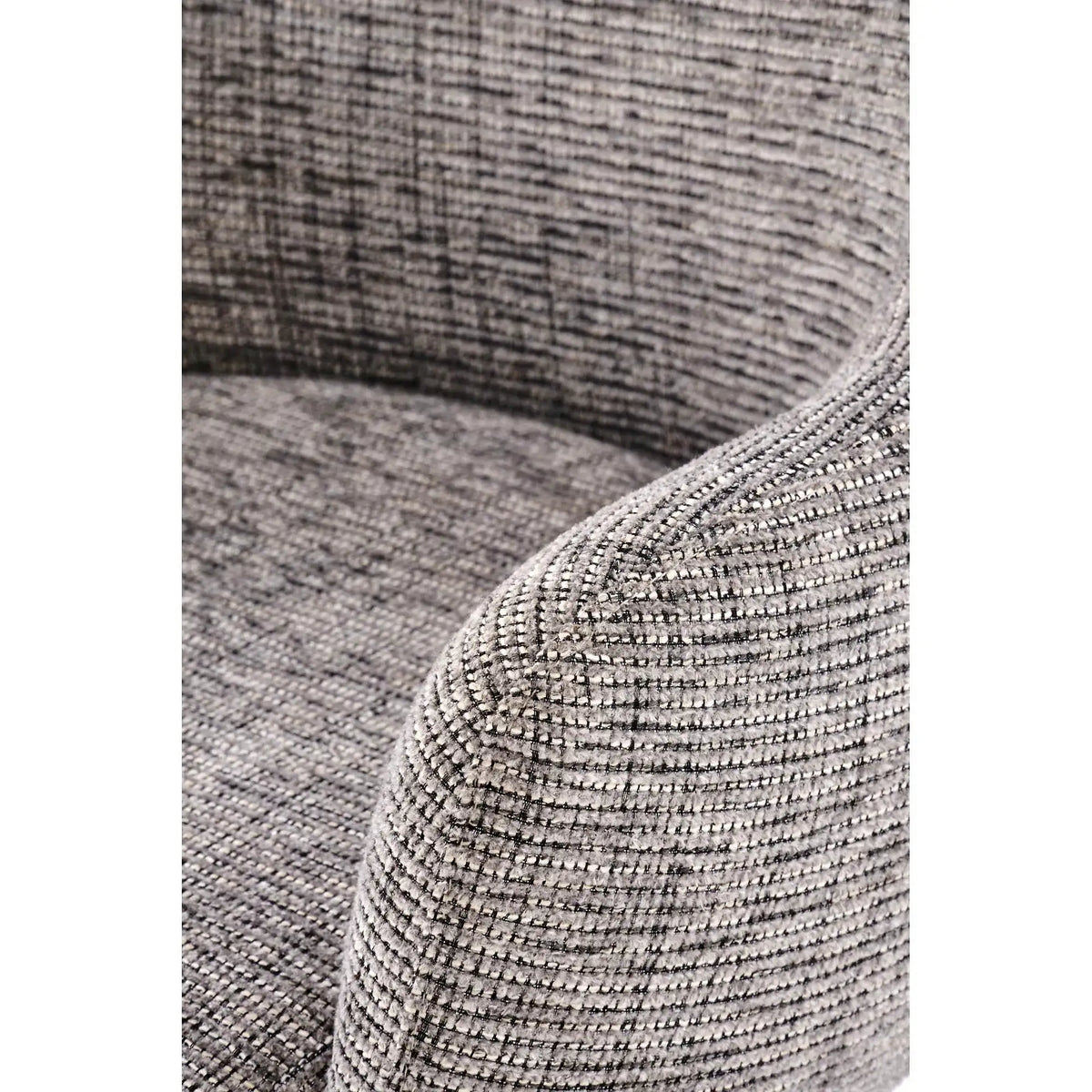 Scaun K564, gri/negru, stofa clasica/metal, 60x63x87 cm