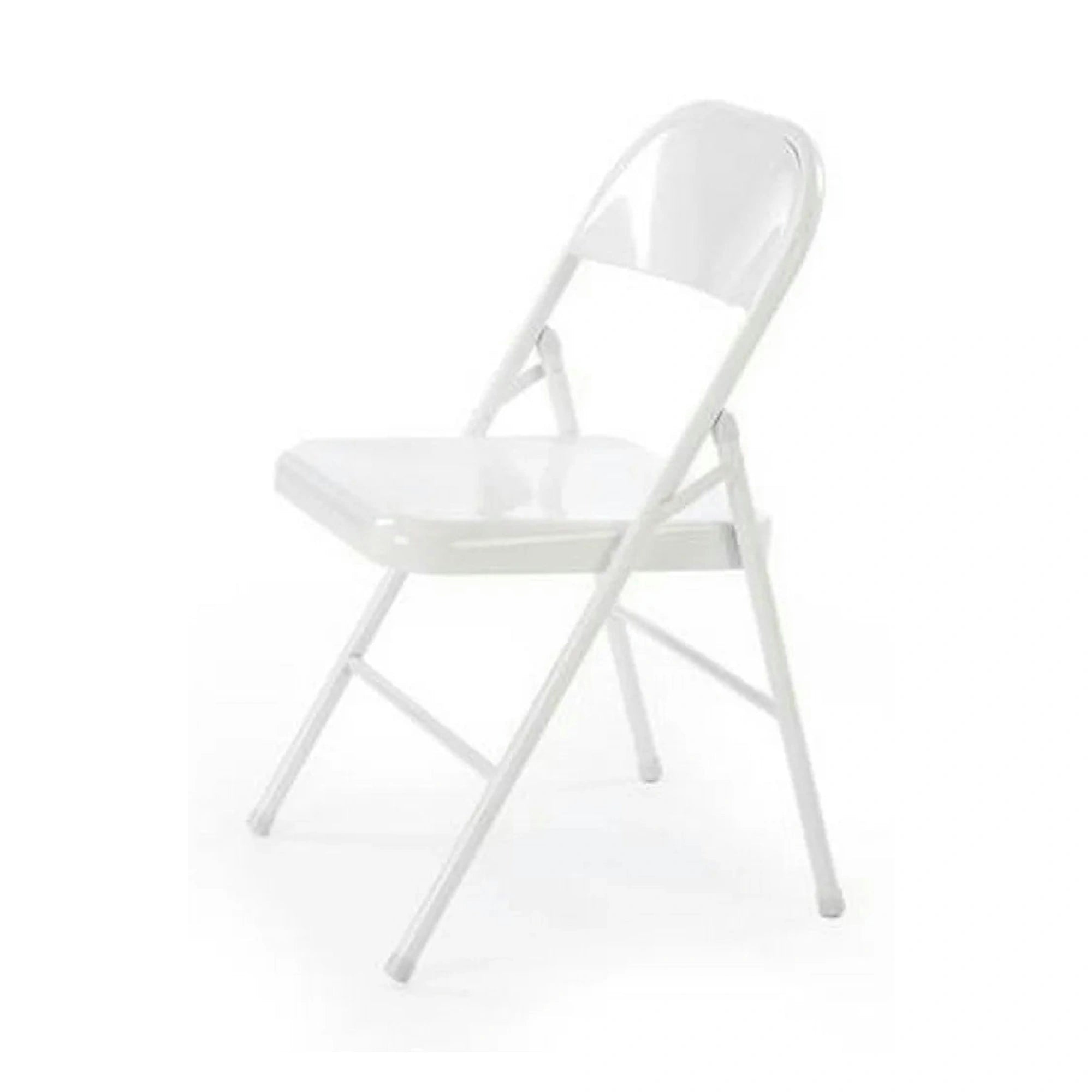 Scaun K565, alb, metal, 46x47x75 cm