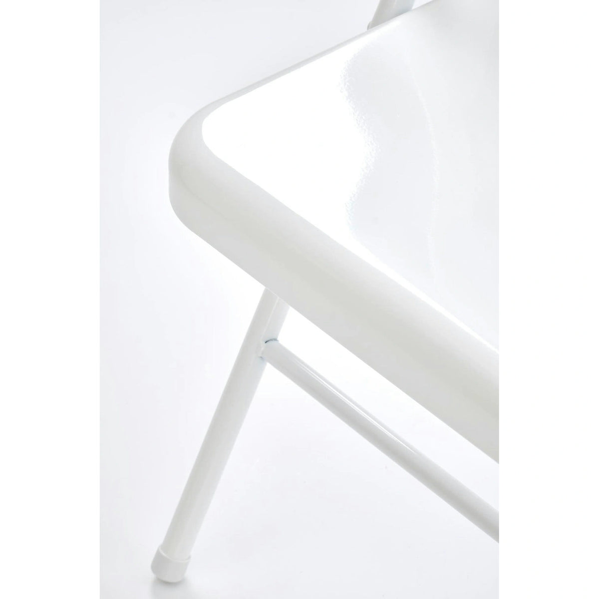 Scaun K565, alb, metal, 46x47x75 cm
