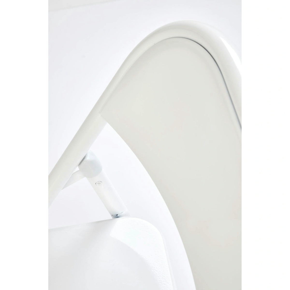 Scaun K565, alb, metal, 46x47x75 cm