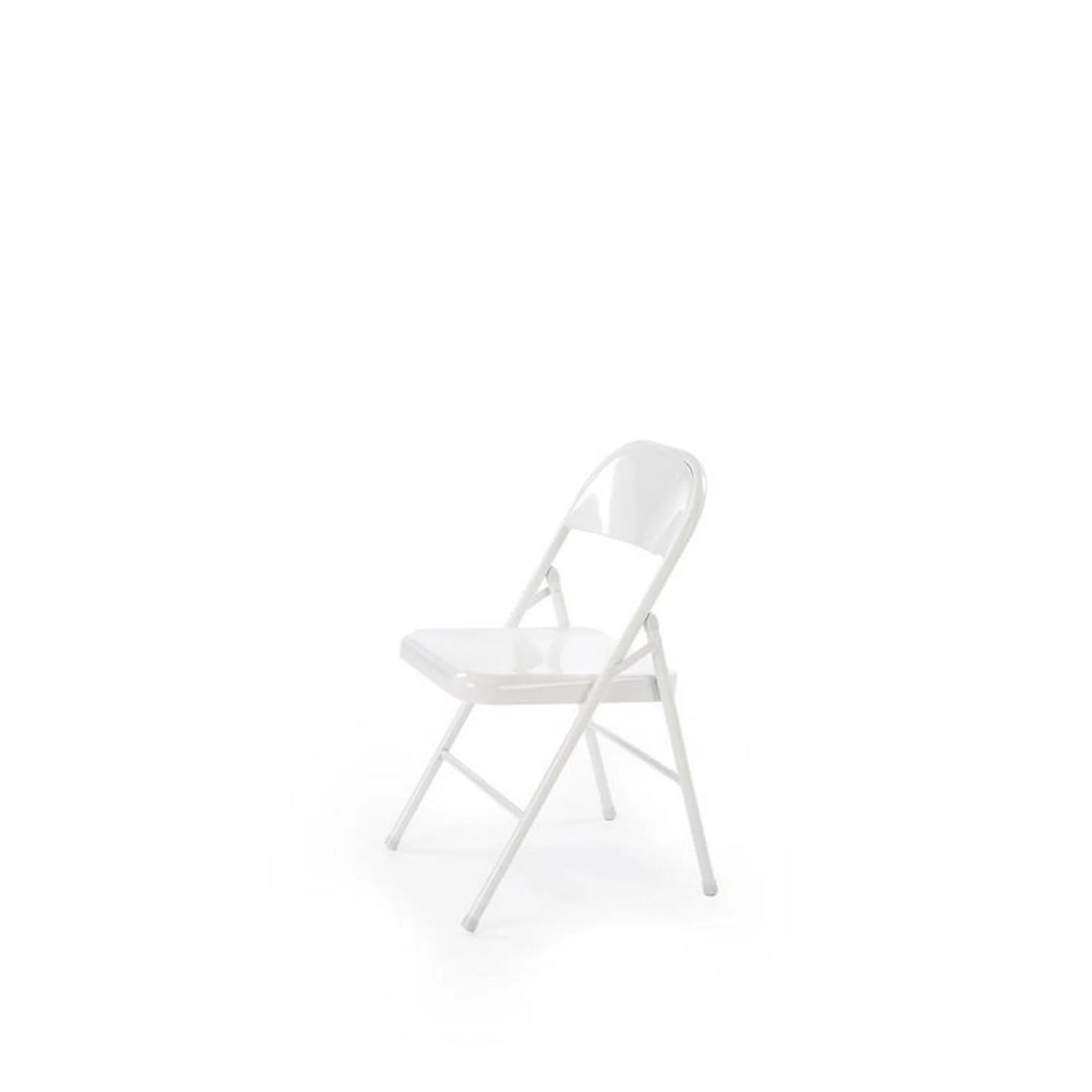 Scaun K565, alb, metal, 46x47x75 cm