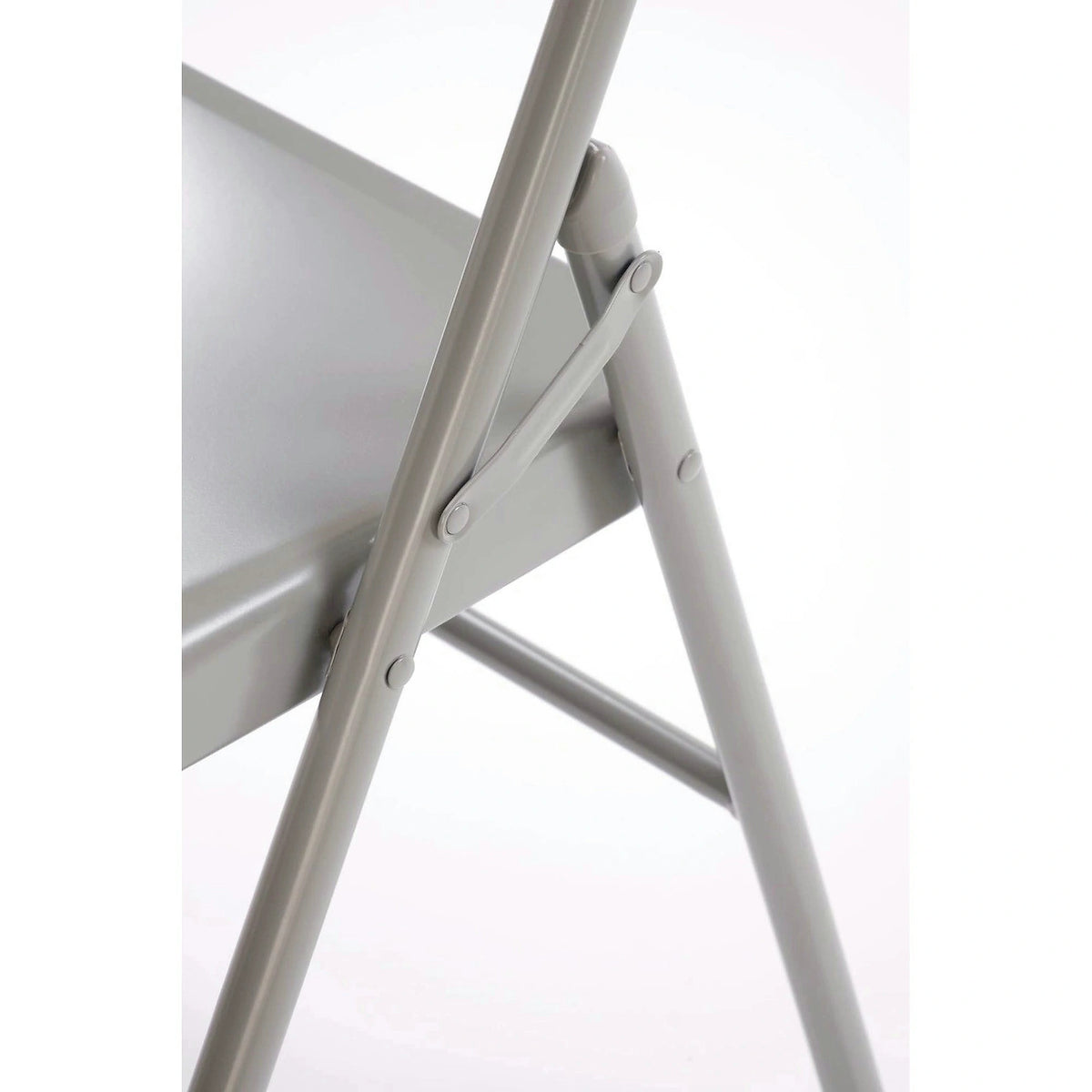 Scaun K565, gri, metal, 46x47x75 cm