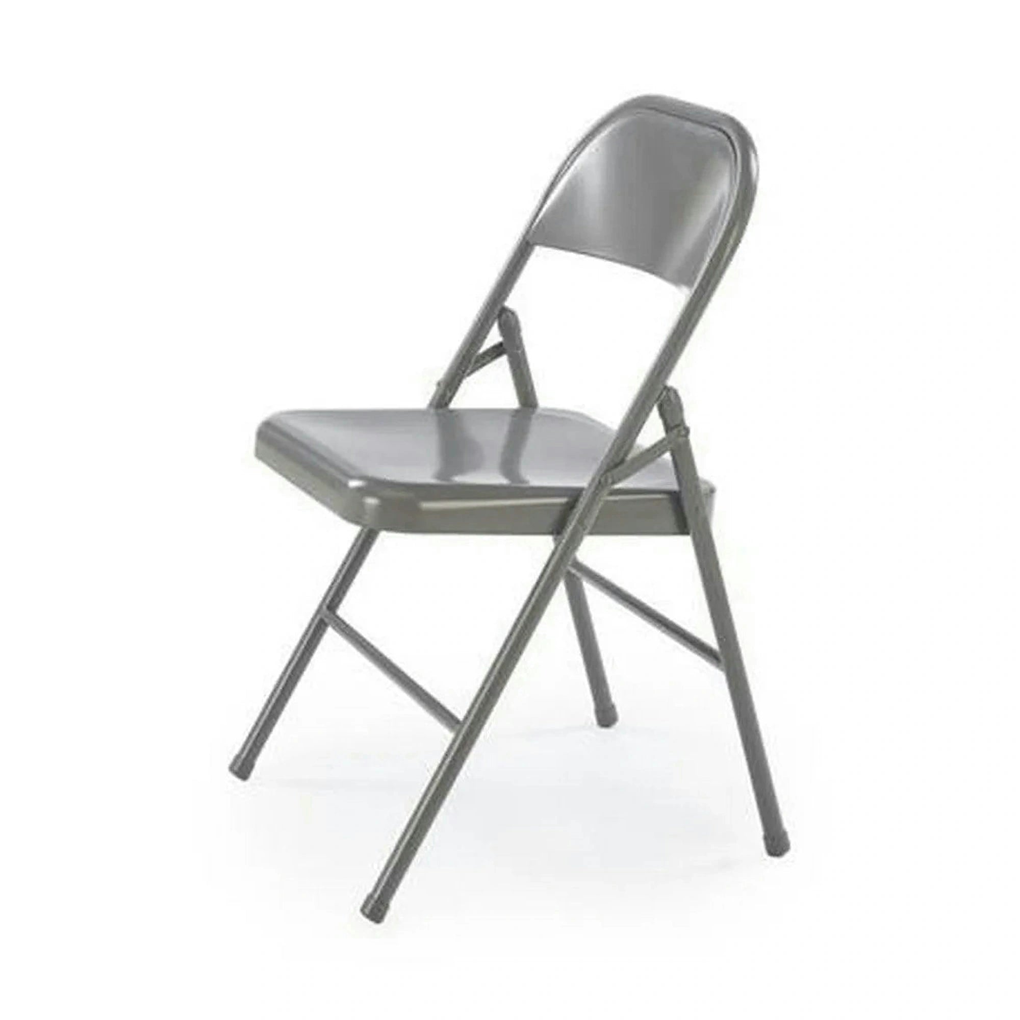 Scaun K565, gri, metal, 46x47x75 cm