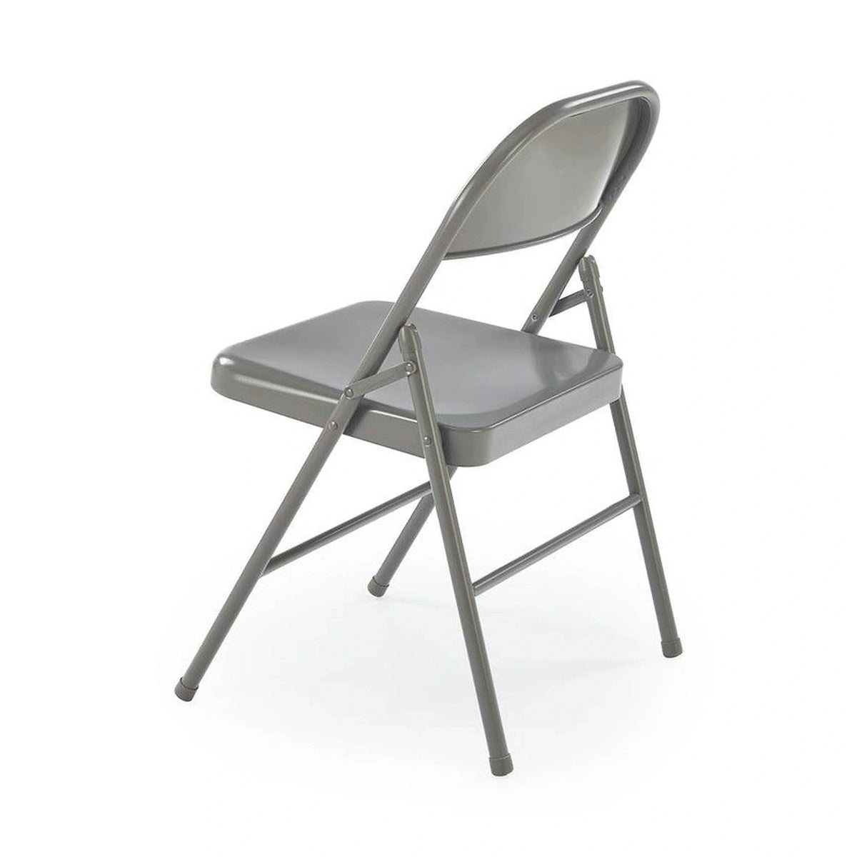 Scaun K565, gri, metal, 46x47x75 cm