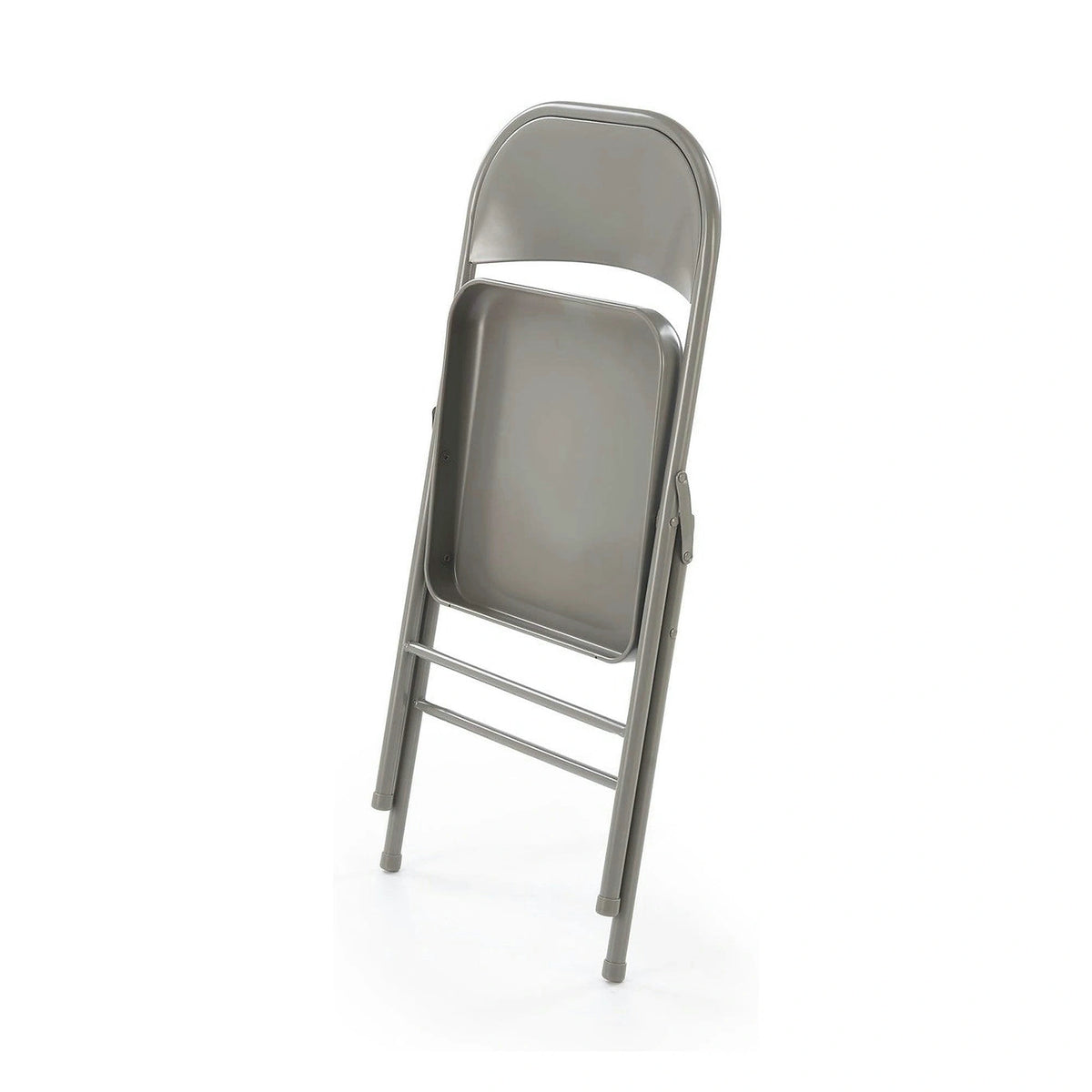 Scaun K565, gri, metal, 46x47x75 cm