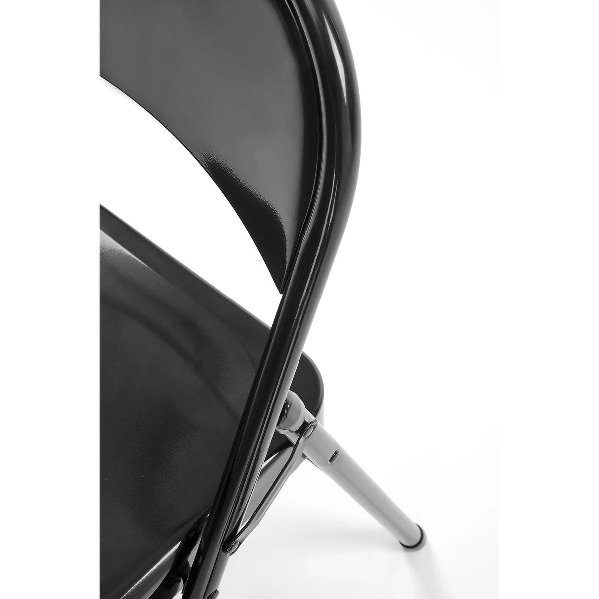 Scaun K565, negru, metal, 46x47x75 cm