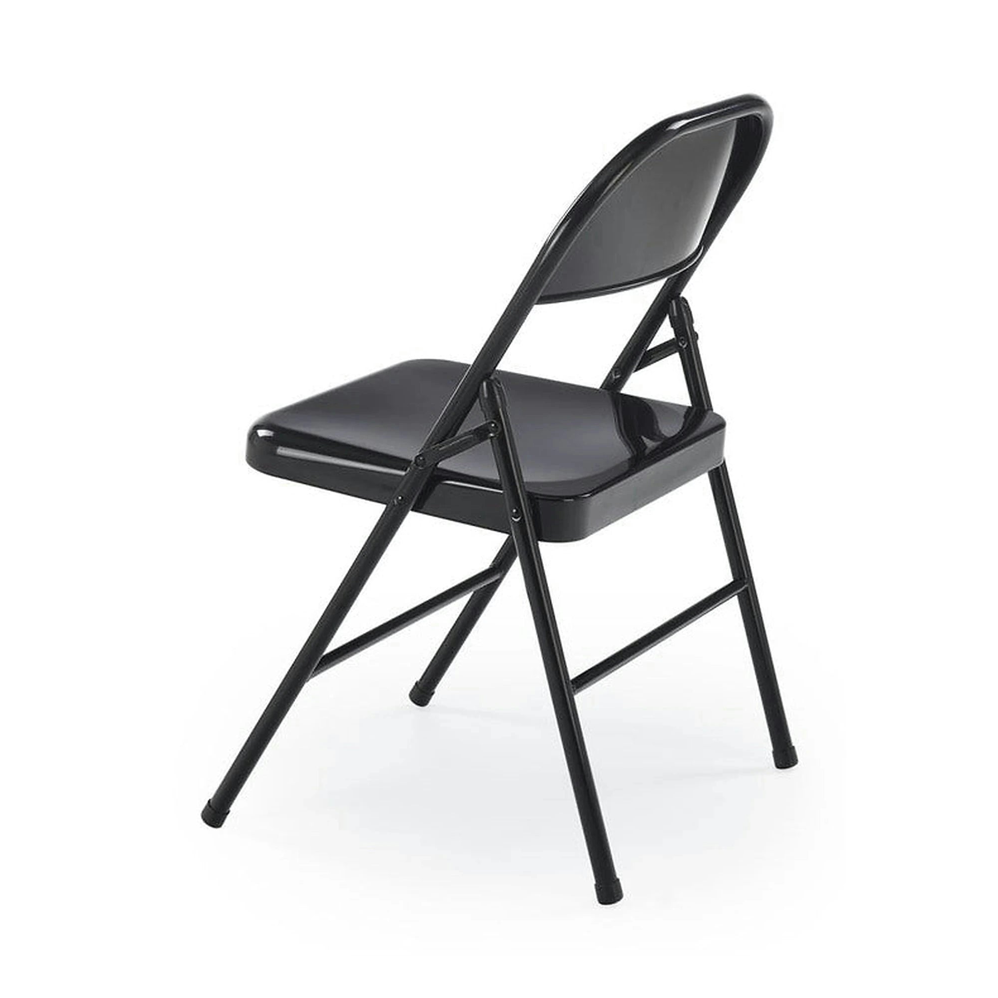 Scaun K565, negru, metal, 46x47x75 cm