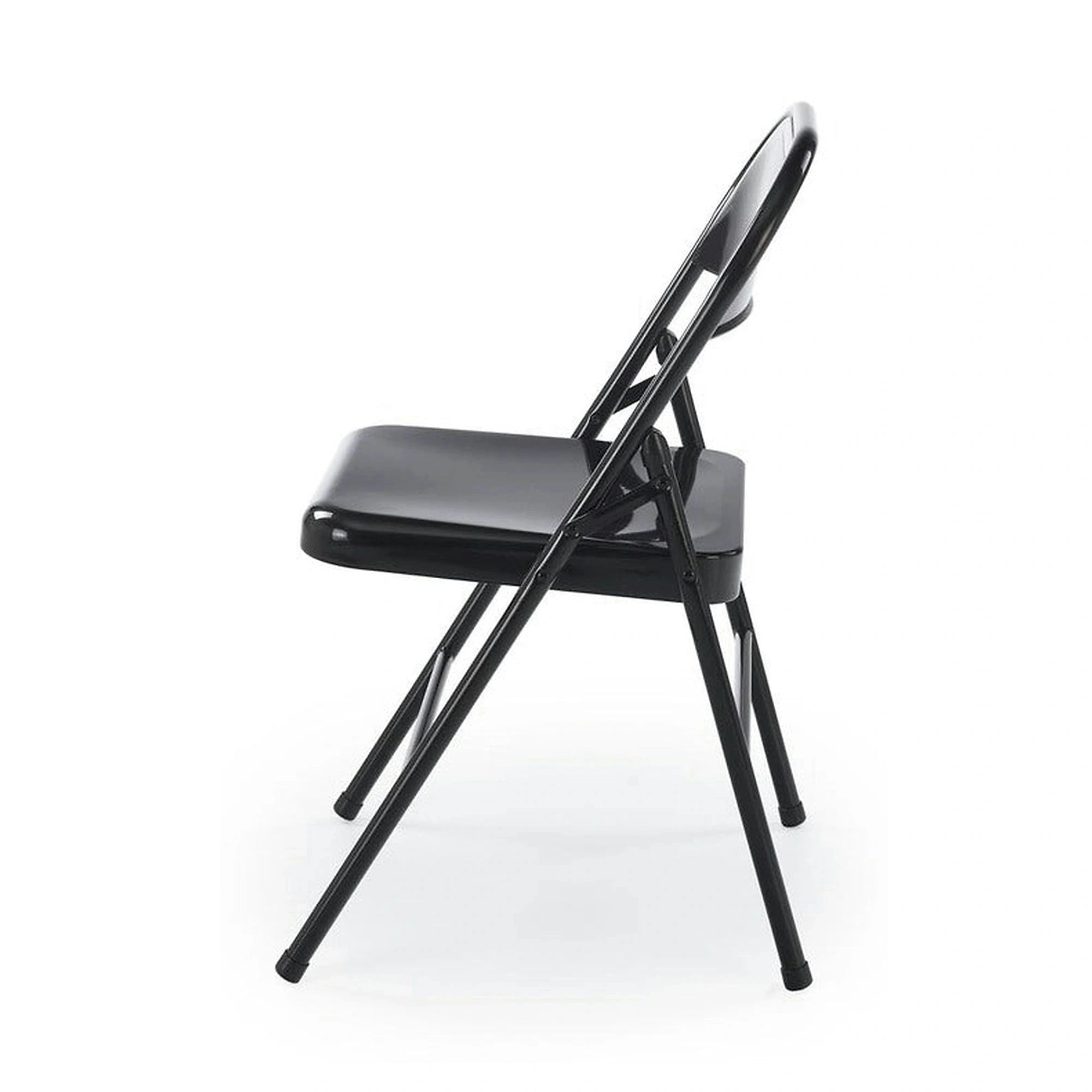 Scaun K565, negru, metal, 46x47x75 cm