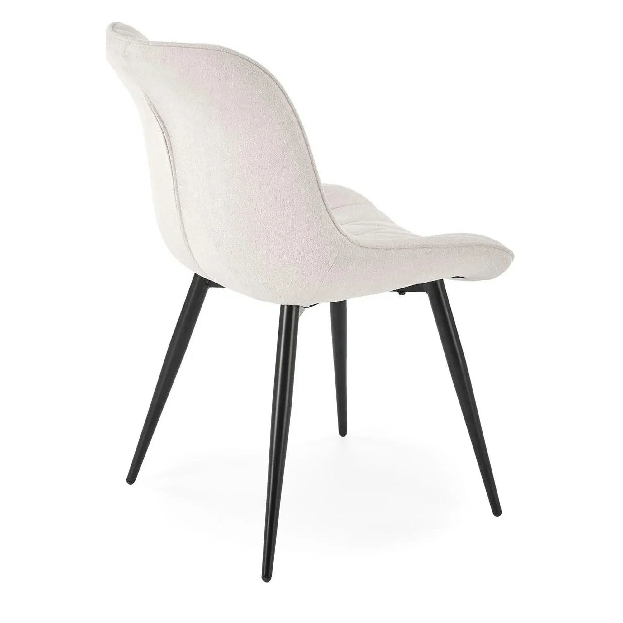 Scaun K567, bej - Havana 2, stofa catifelata/otel, 47x63x85 cm