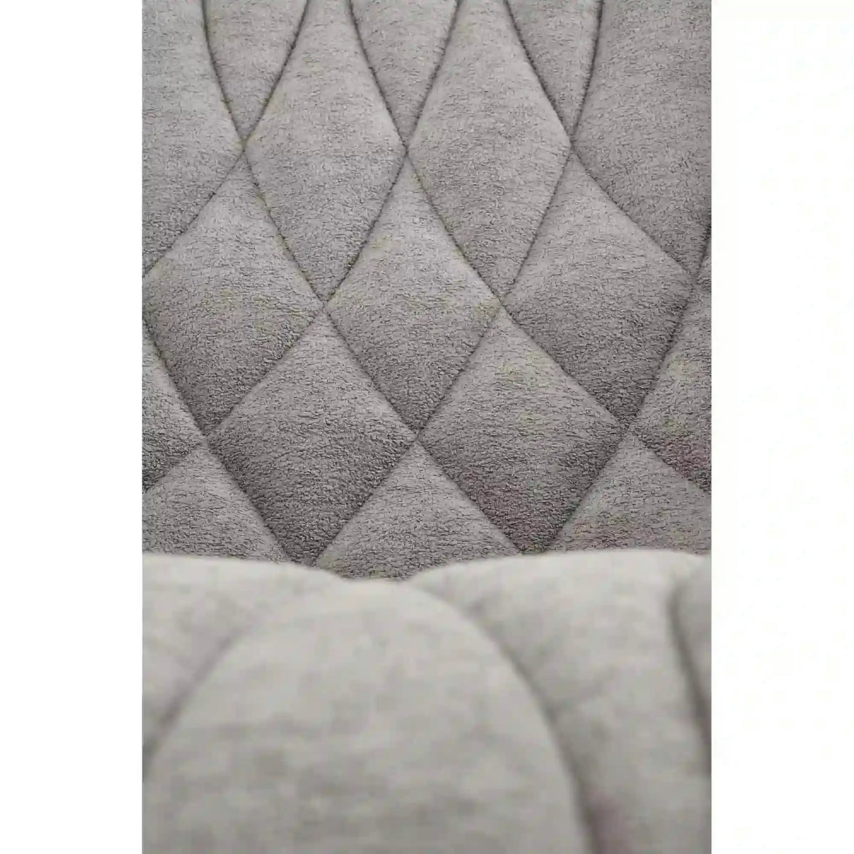 Scaun K567, gri - Havana 15, stofa catifelata/otel, 47x63x85 cm