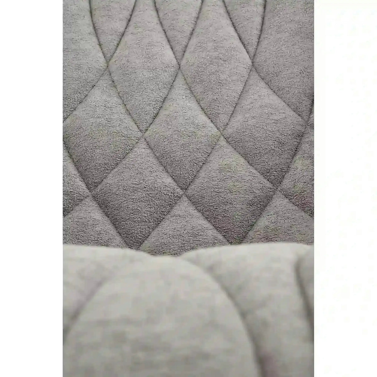Scaun K567, gri - Havana 15, stofa catifelata/otel, 47x63x85 cm
