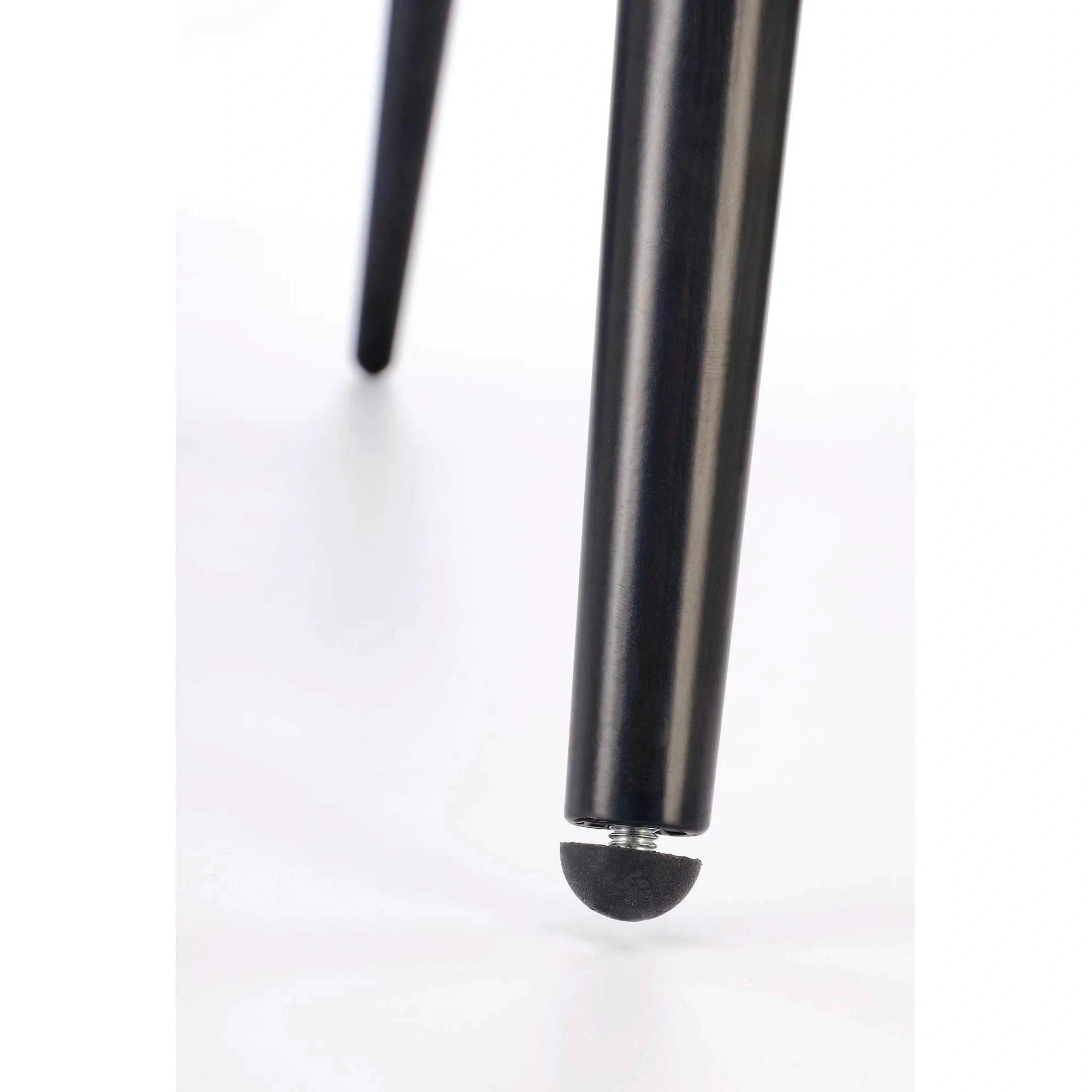 Scaun K567, gri - Havana 15, stofa catifelata/otel, 47x63x85 cm