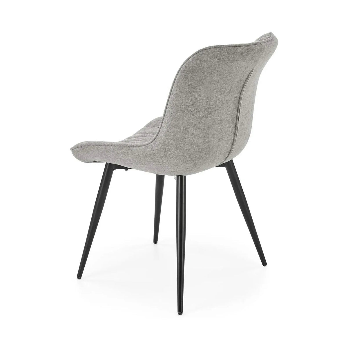 Scaun K567, gri - Havana 15, stofa catifelata/otel, 47x63x85 cm