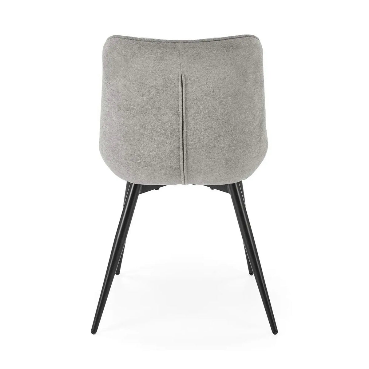 Scaun K567, gri - Havana 15, stofa catifelata/otel, 47x63x85 cm