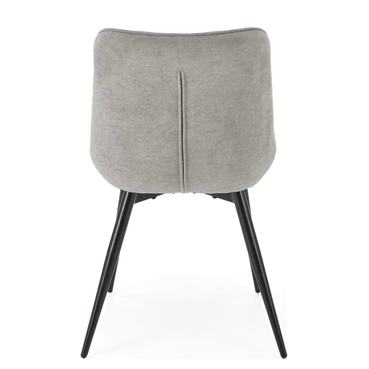 Scaun K567, gri - Havana 15, stofa catifelata/otel, 47x63x85 cm