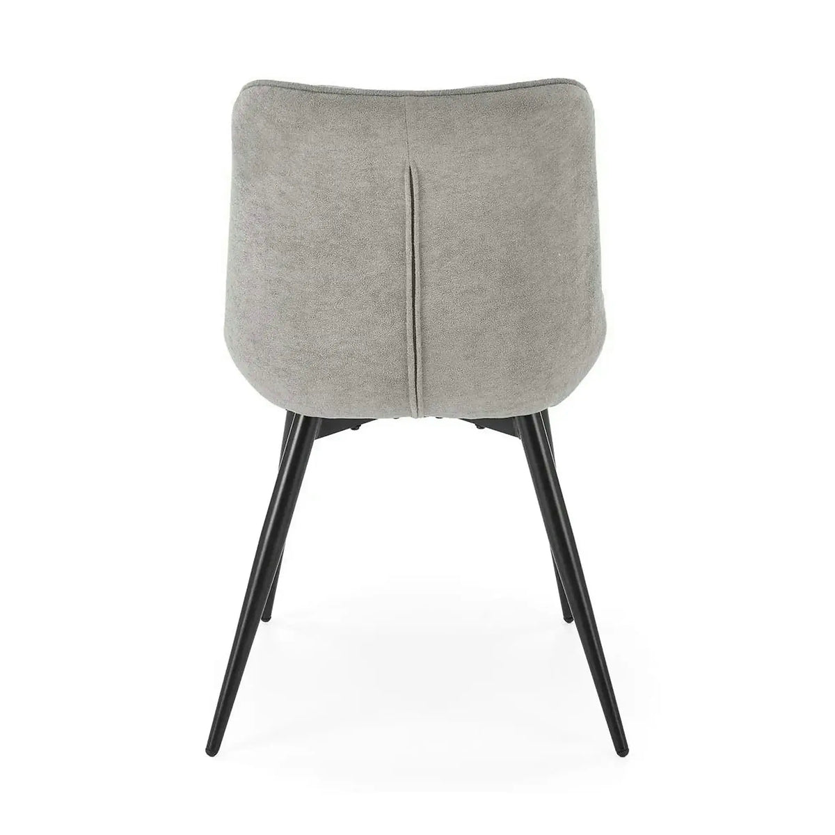 Scaun K567, gri - Havana 15, stofa catifelata/otel, 47x63x85 cm