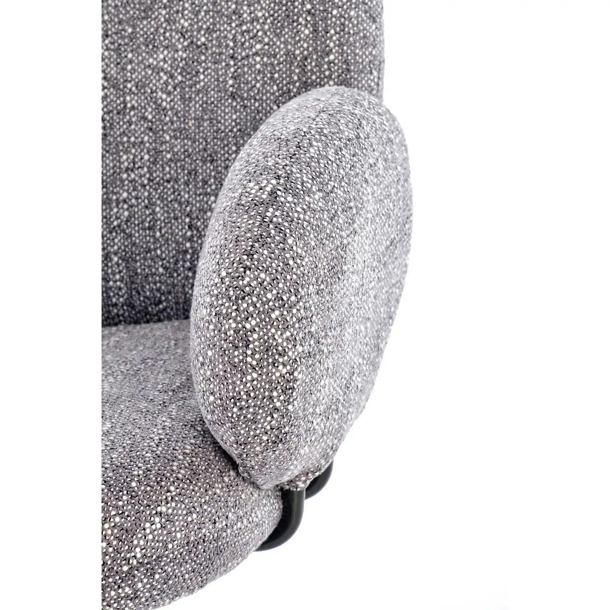 Scaun K568, gri/negru, stofa clasica/otel, 65x64x82 cm