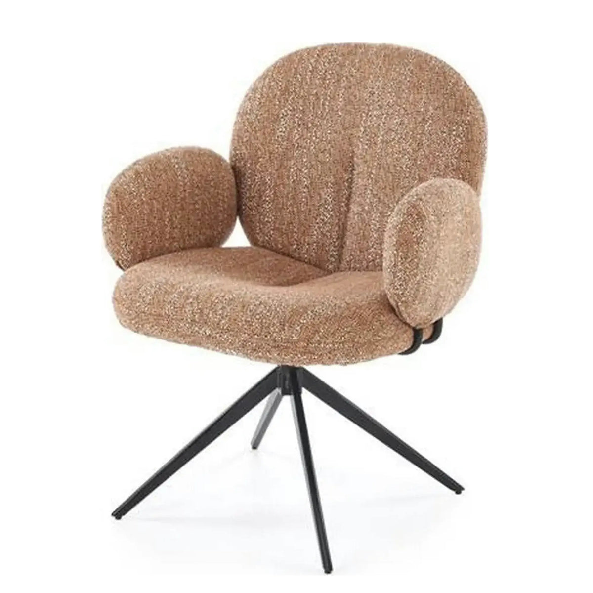 Scaun K568, scortisoara/negru, stofa clasica/otel, 65x64x82 cm