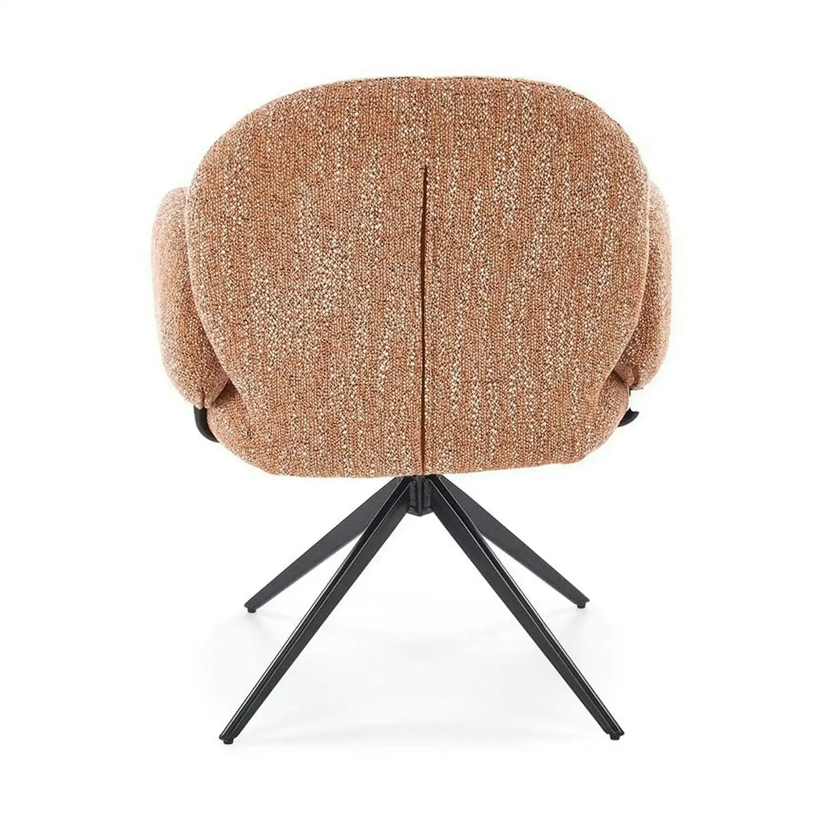 Scaun K568, scortisoara/negru, stofa clasica/otel, 65x64x82 cm