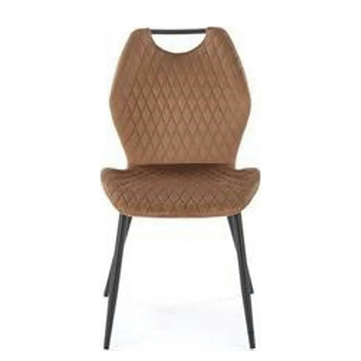 Scaun K569, bej - HLR 11, stofa catifelata/otel, 47x54x84 cm