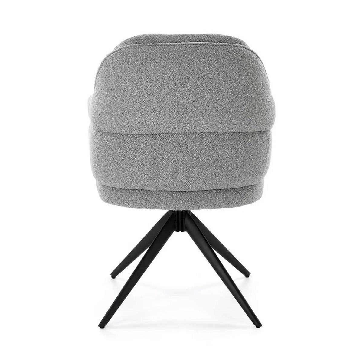 Scaun K570, gri/negru, stofa/otel, 61x70x92 cm
