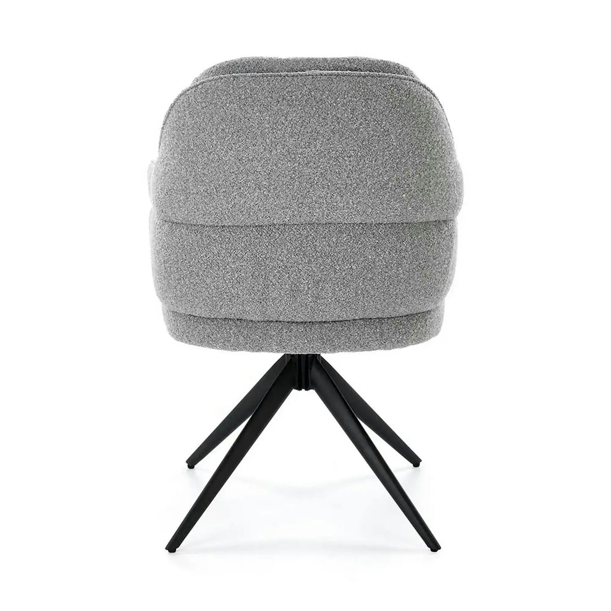 Scaun K570, gri/negru, stofa/otel, 61x70x92 cm