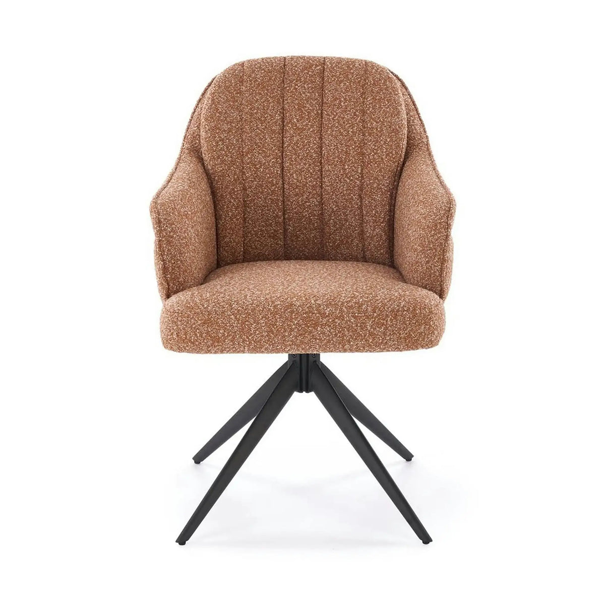 Scaun K570, scortisoara/negru, stofa/otel, 61x70x92 cm
