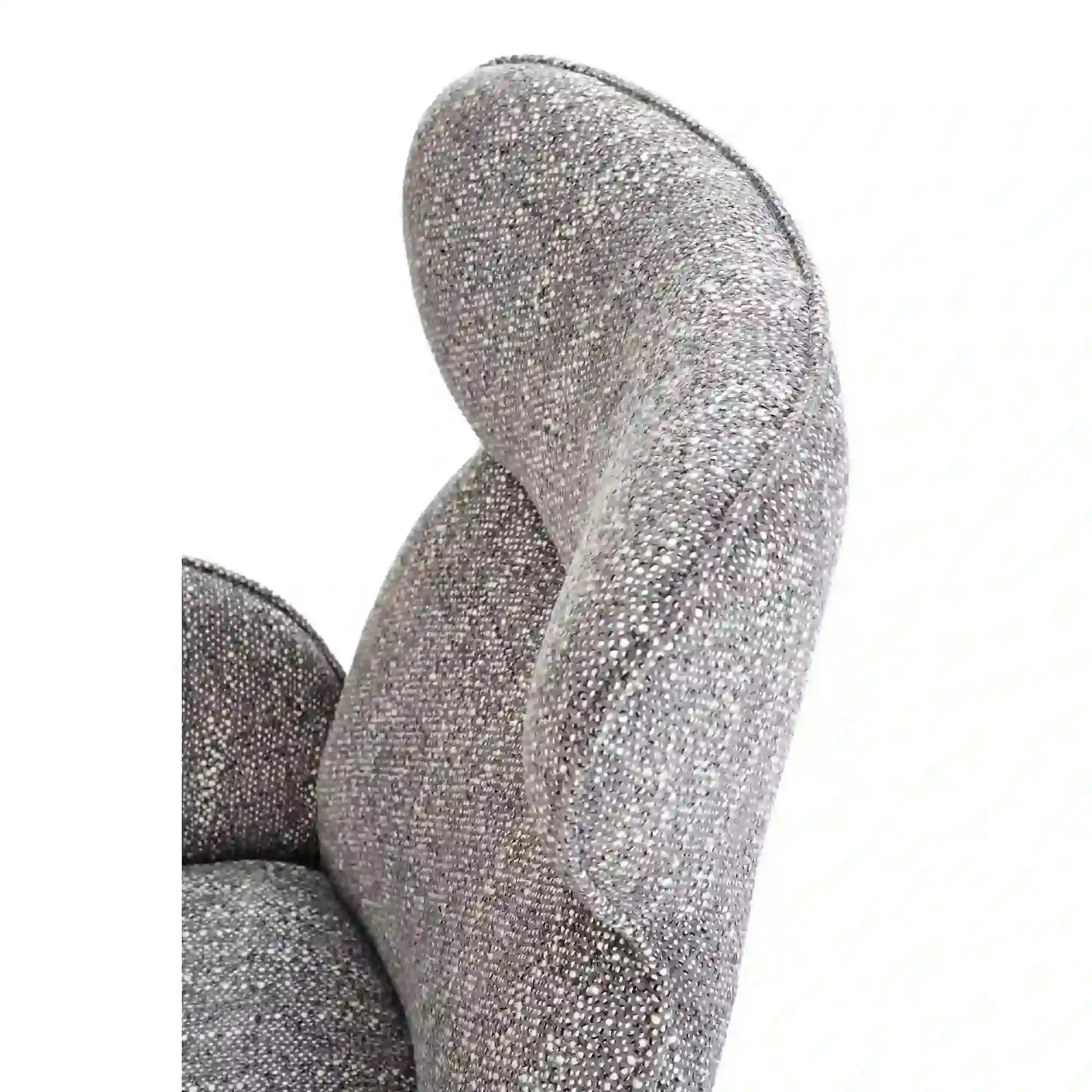 Scaun K571, gri/negru, stofa clasica/otel, 63x64x93 cm