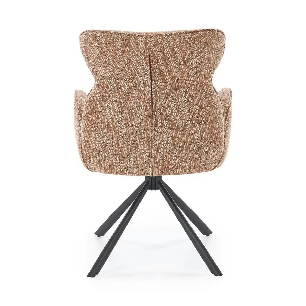 Scaun K571, scortisoara/negru, stofa clasica/otel, 63x64x93 cm