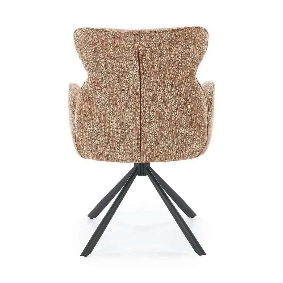 Scaun K571, scortisoara/negru, stofa clasica/otel, 63x64x93 cm