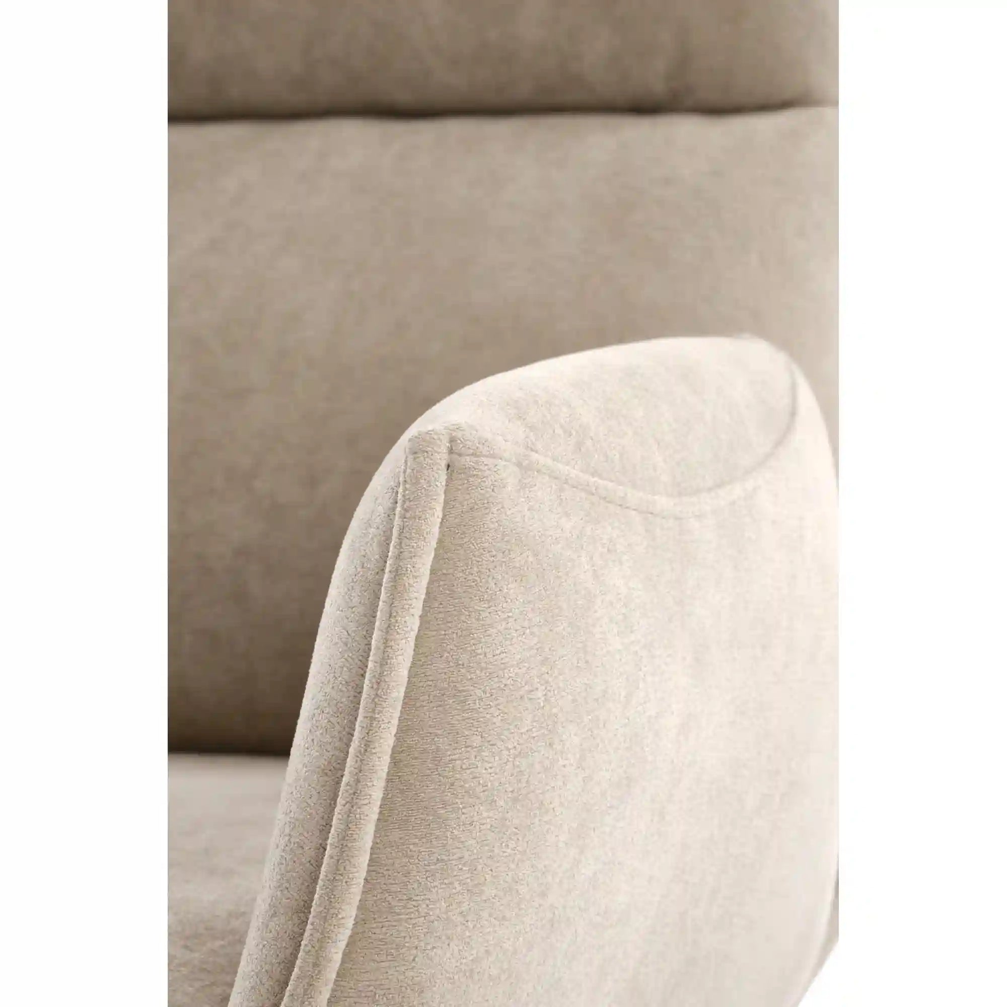 Scaun K574, bej inchis/negru, stofa catifelata/otel, 60x60x88 cm