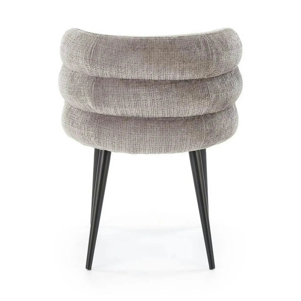 Scaun K575, gri - Cremona 96, stofa catifelata/otel, 62x64x79 cm