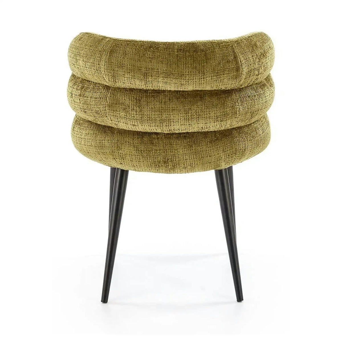 Scaun K575, verde olive - Cremona 38, stofa catifelata/otel, 62x64x79 cm
