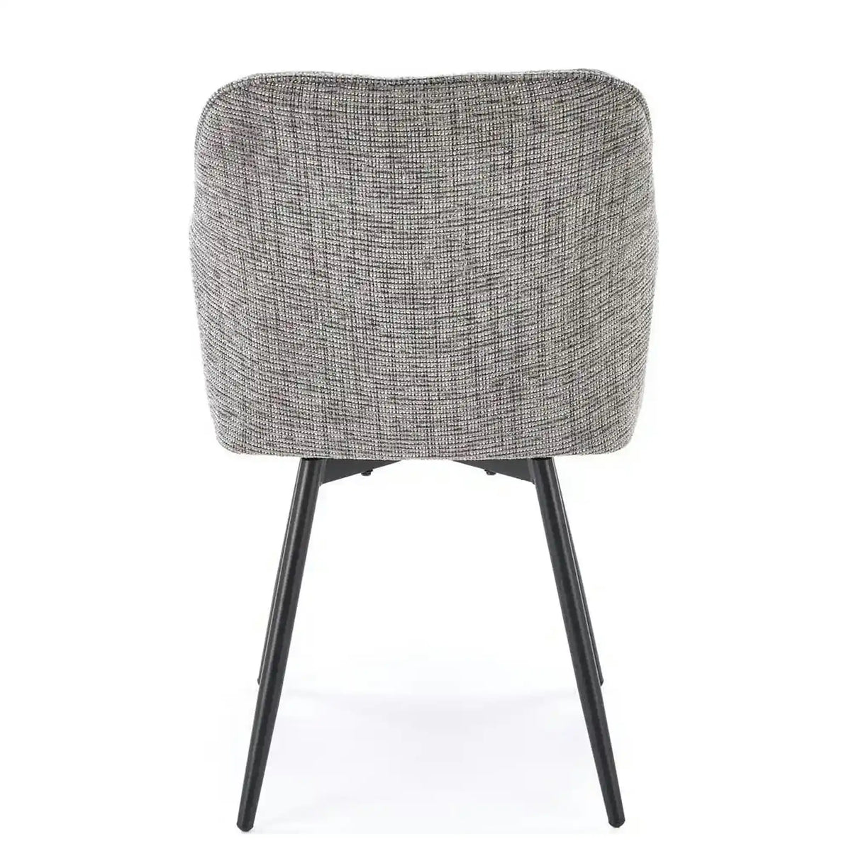 Scaun K576, gri/negru, stofa clasica/otel, 54x60x85 cm