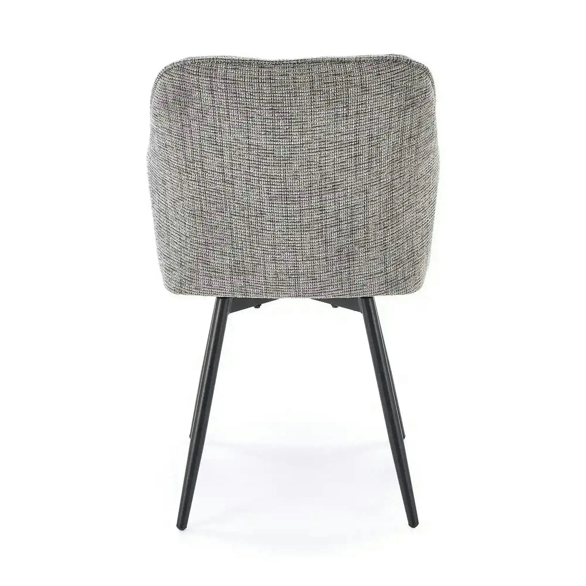 Scaun K576, gri/negru, stofa clasica/otel, 54x60x85 cm