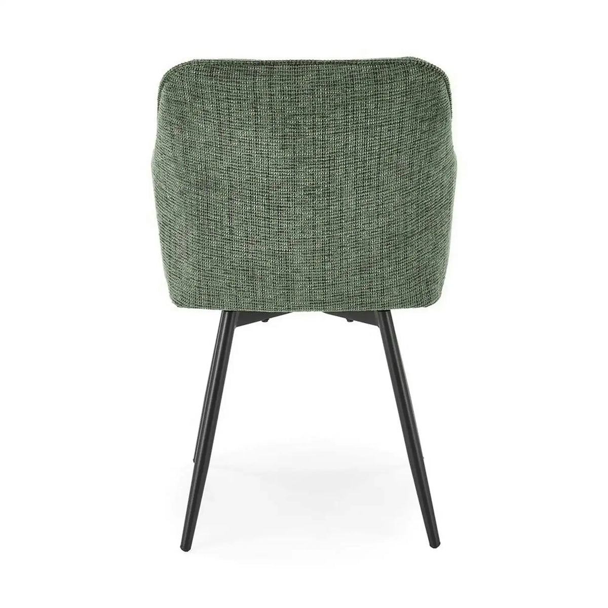 Scaun K576, verde olive/negru, stofa clasica/otel, 54x60x85 cm