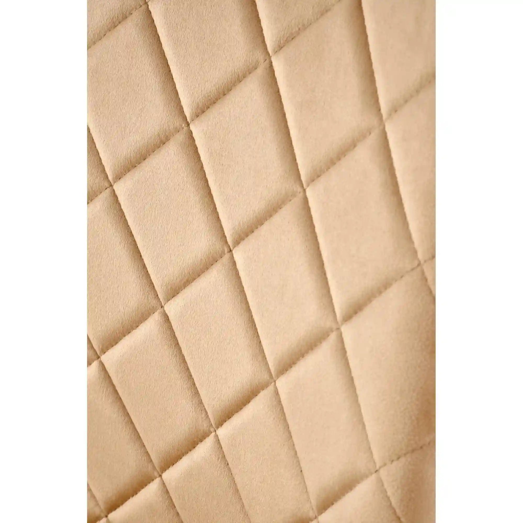 Scaun K577, bej - HLR 11, stofa catifelata/otel, 43x53x93 cm