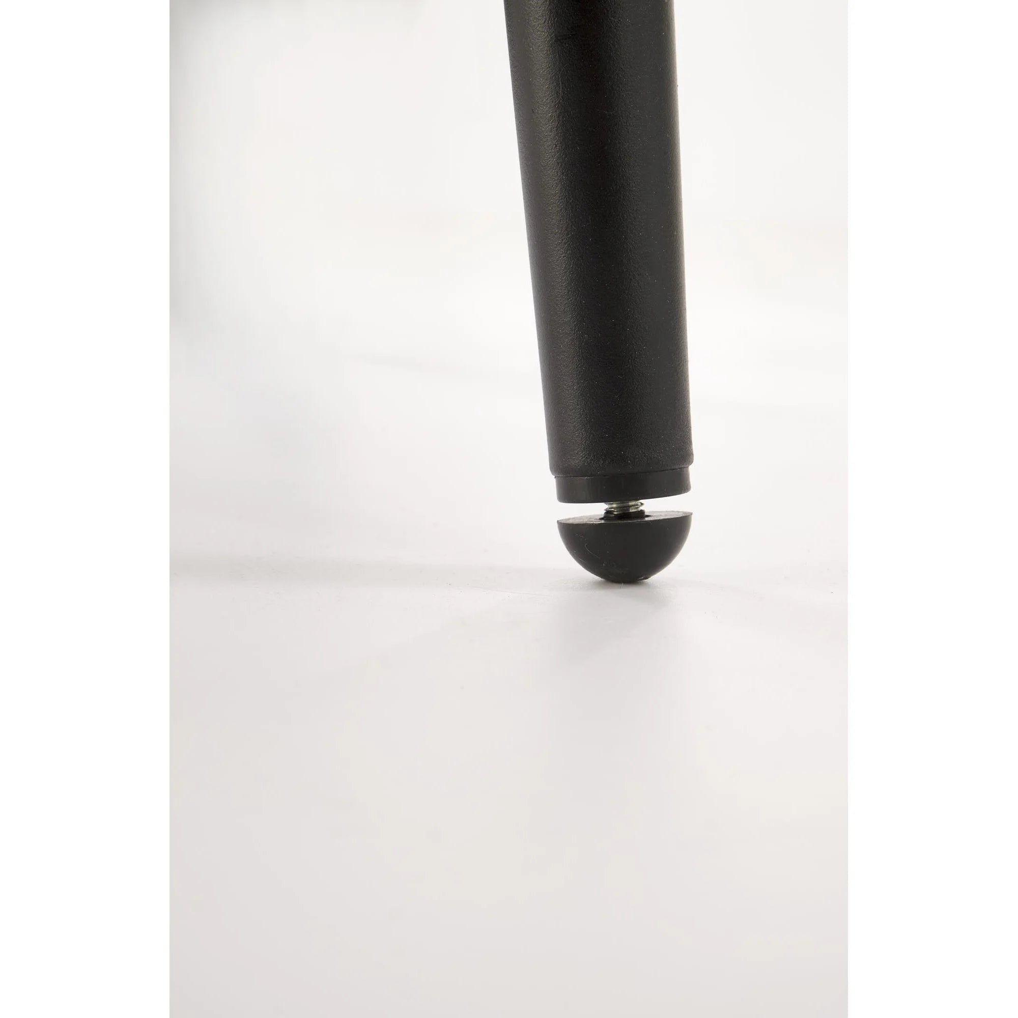 Scaun K580, gri - HLR 21, stofa catifelata/otel, 51x61x85 cm