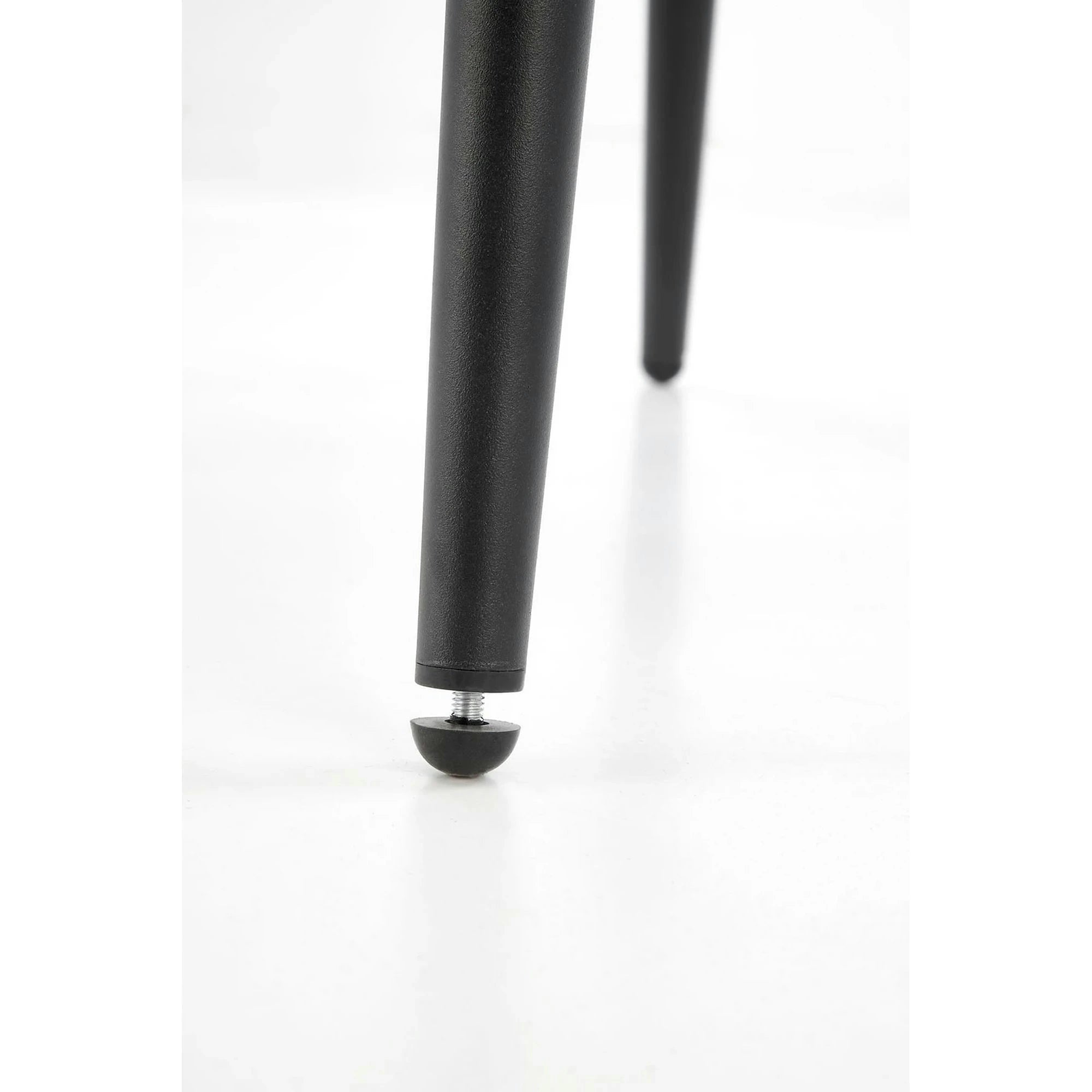Scaun K580, verde inchis - HLR 57, stofa catifelata/otel, 51x61x85 cm