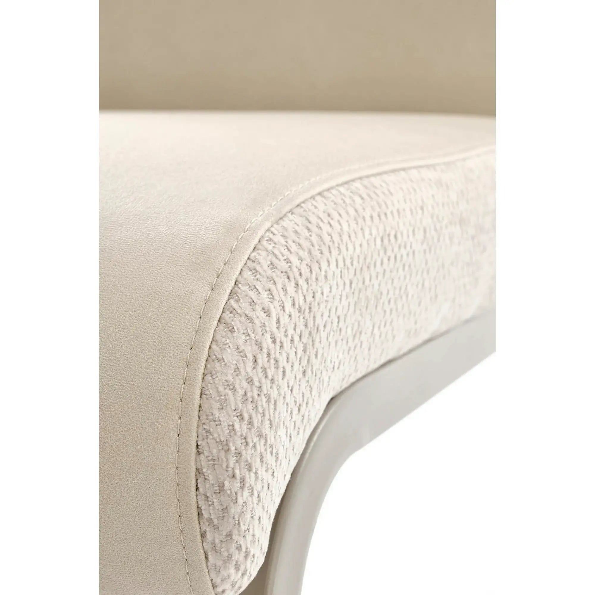 Scaun K584, bej/casmir, stofa clasica/otel, 46x60x100 cm