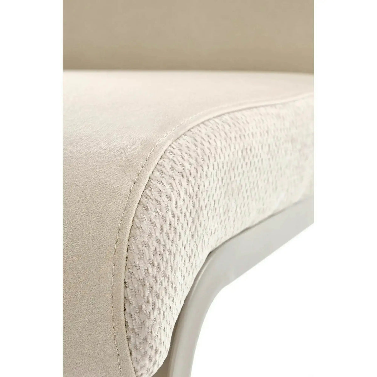 Scaun K584, bej/casmir, stofa clasica/otel, 46x60x100 cm