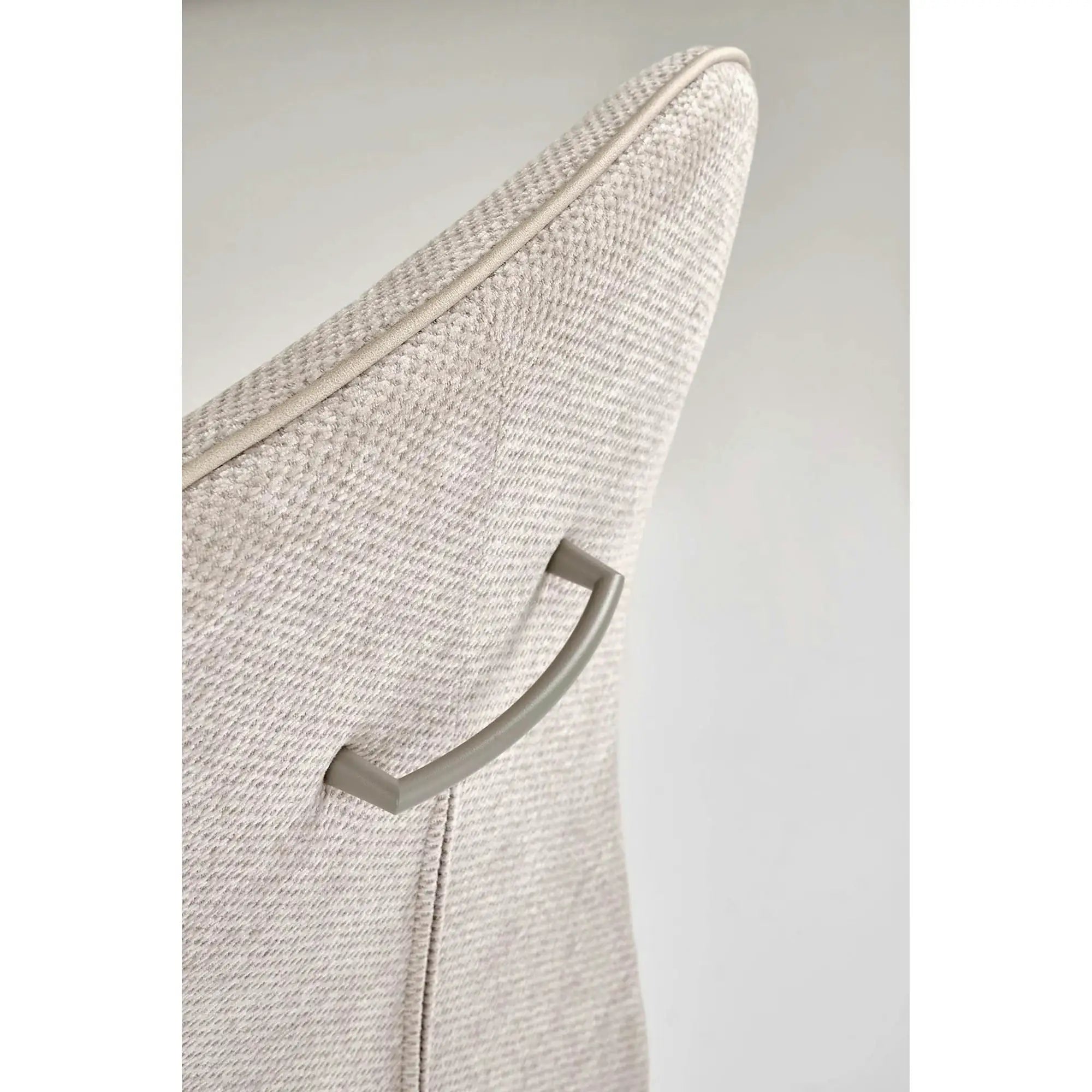 Scaun K584, bej/casmir, stofa clasica/otel, 46x60x100 cm