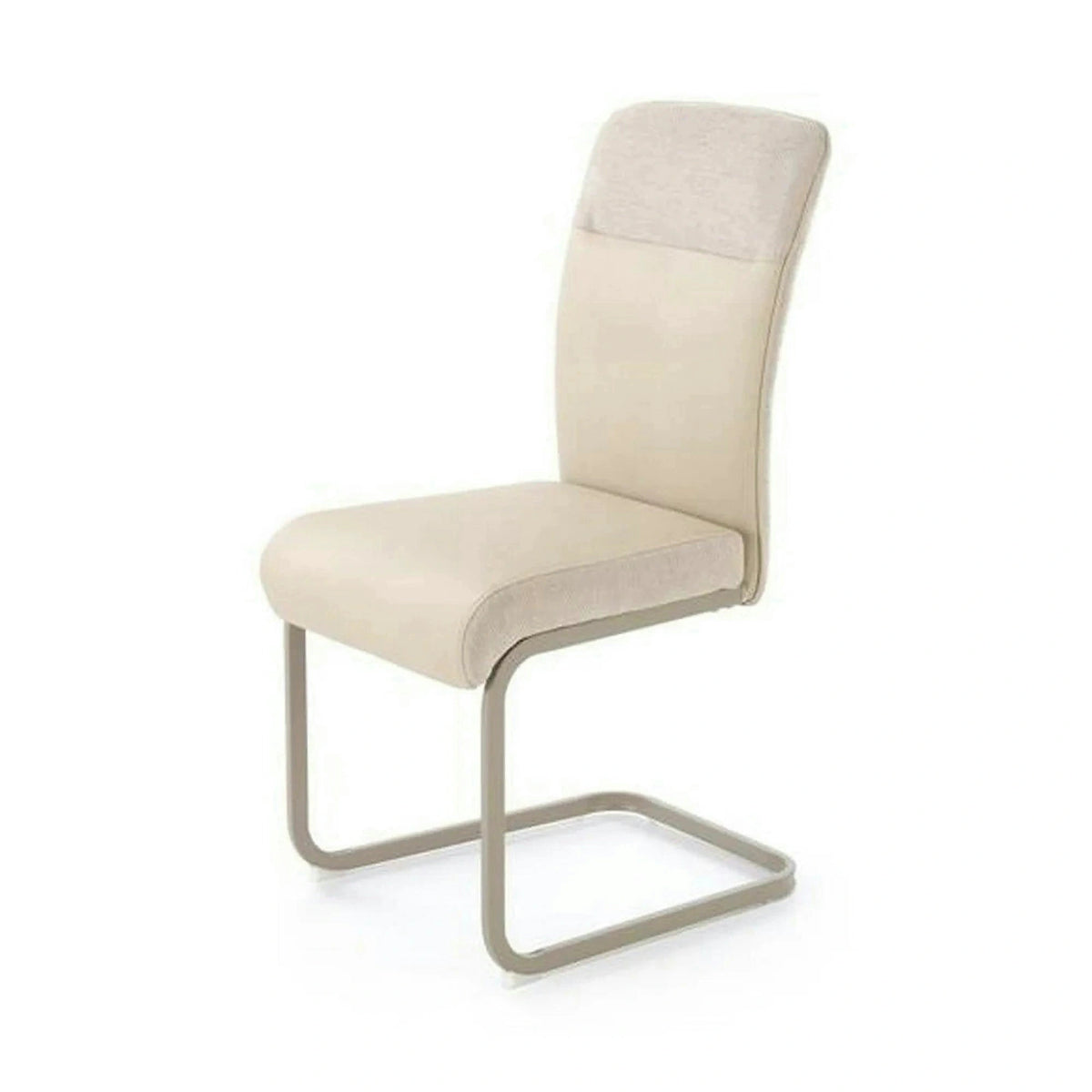 Scaun K584, bej/casmir, stofa clasica/otel, 46x60x100 cm