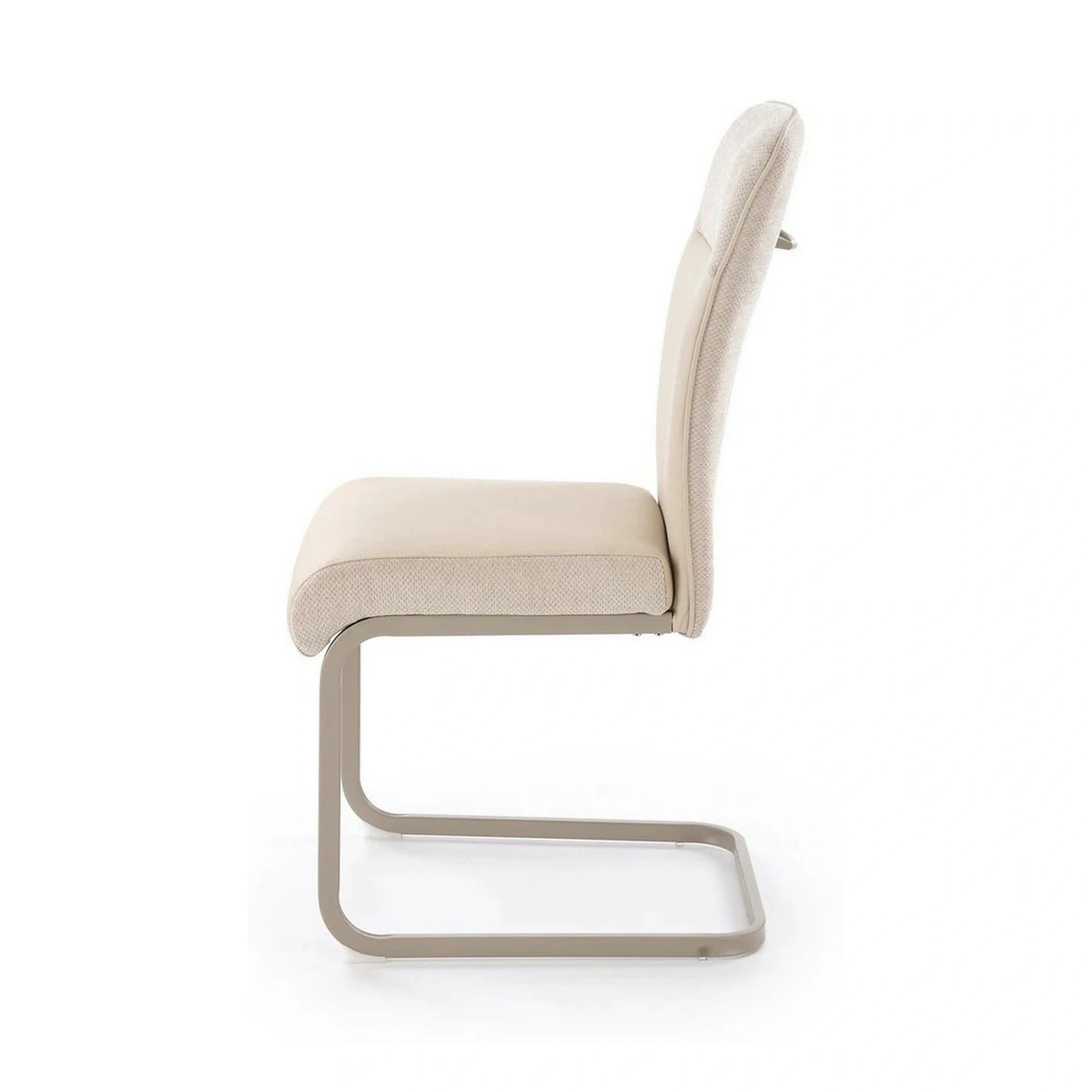 Scaun K584, bej/casmir, stofa clasica/otel, 46x60x100 cm