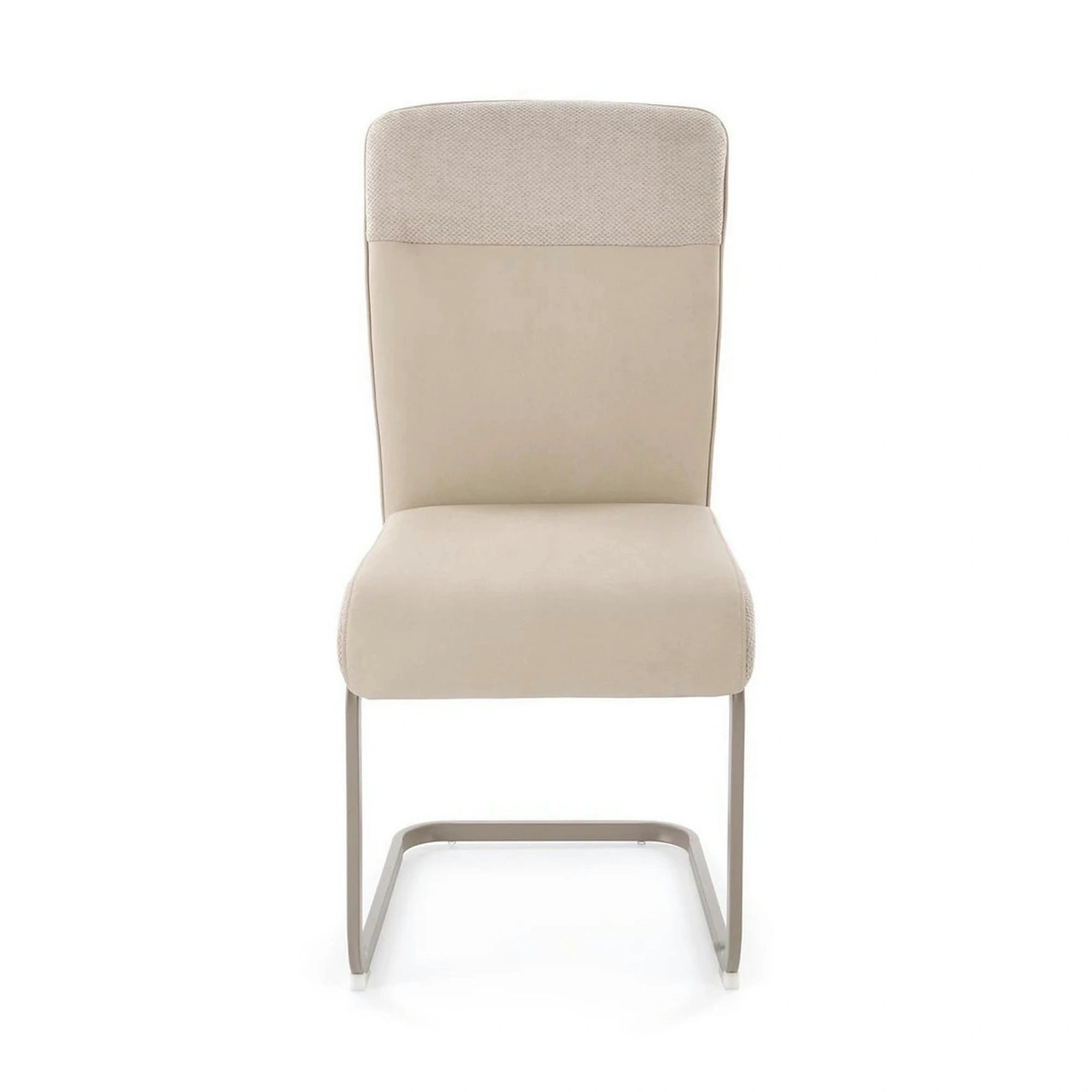 Scaun K584, bej/casmir, stofa clasica/otel, 46x60x100 cm