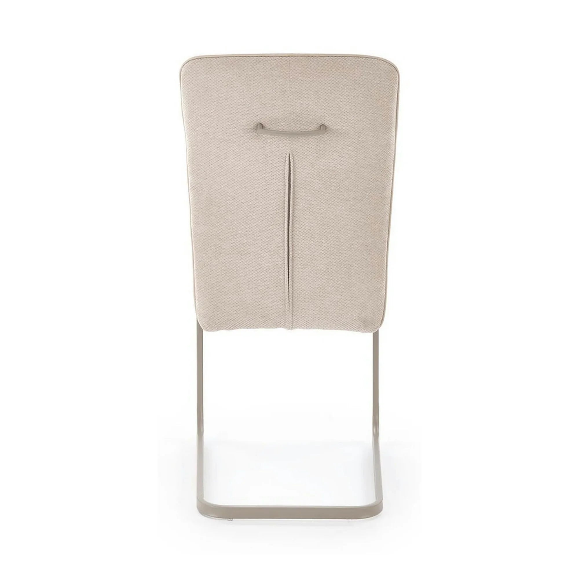 Scaun K584, bej/casmir, stofa clasica/otel, 46x60x100 cm