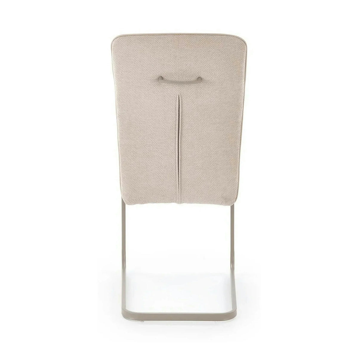 Scaun K584, bej/casmir, stofa clasica/otel, 46x60x100 cm