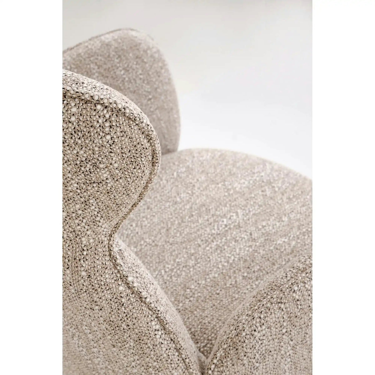 Scaun K585, bej inchis/stejar, stofa clasica/lemn, 63x64x93 cm