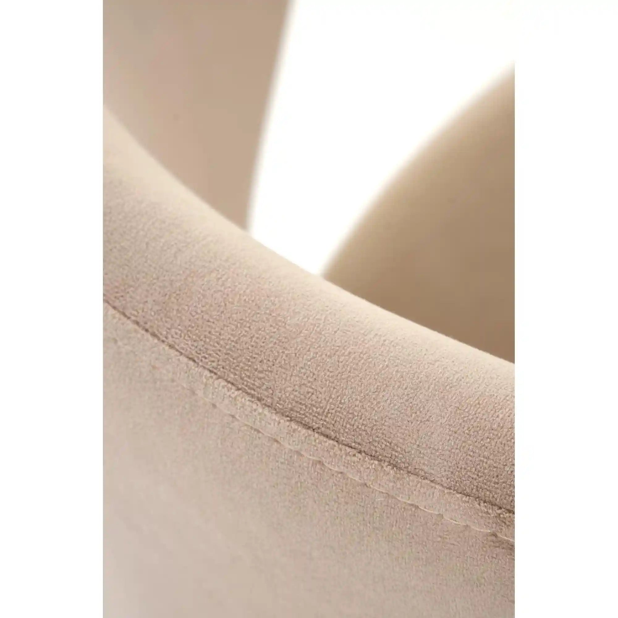 Scaun K587, bej - Mavel 38, stofa catifelata/otel, 60x58x77 cm
