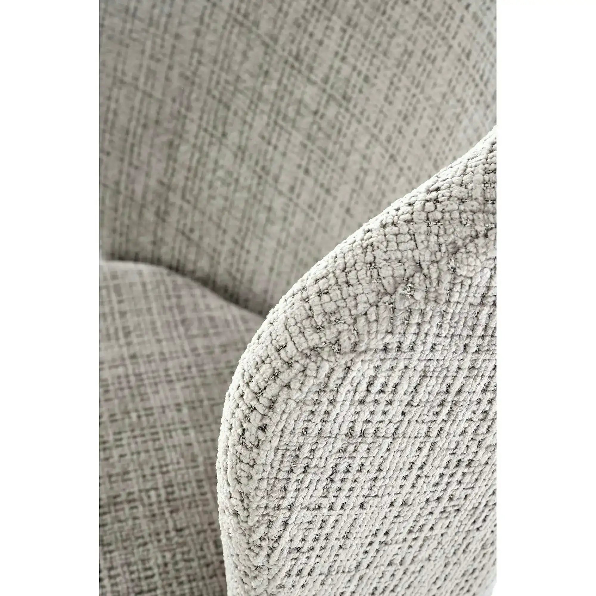 Scaun K590, gri - Cremona 96, stofa catifelata/otel, 55x66x80 cm